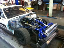 Cosworth 24v Twin turbo race build.