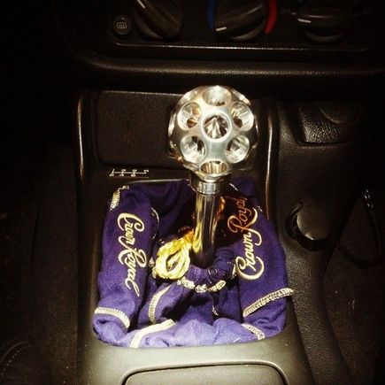 MGW, BilletBalls.com knob, Crown Royal boot