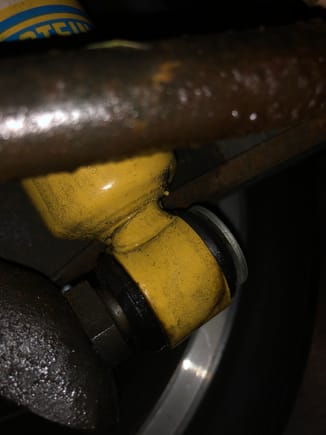 I got 4 brand new blistin shocks and haven’t even had them on for a year and it seems like this ones already leaking. Guessing that means it’s bad but I don’t wnana believe it’s bad when they haven’t even been used for a year and the cars not driven everyday 