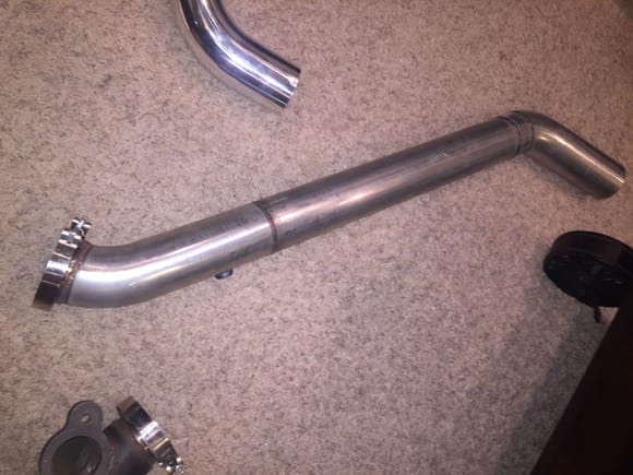 3 inch down pipe!