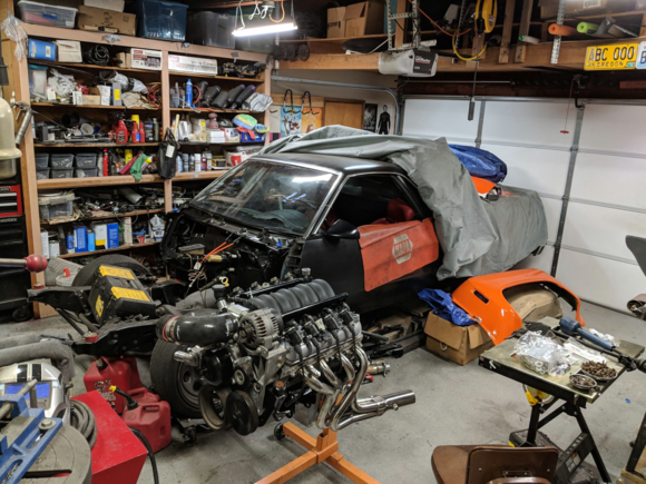 I moved the engine to my house so I can start on all that soon
