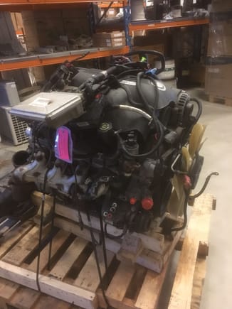 New engine and trans ,6.0 LQ9 from a cadillac escalade and 4L60E. bought from Bowauto. I will replace the intake manifold with LS1, and it will be a long way and many hour in the garage before this will start again...