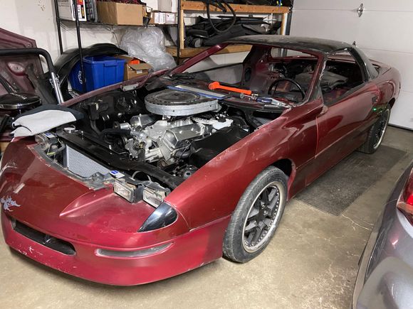 Loosely hung the body panels.