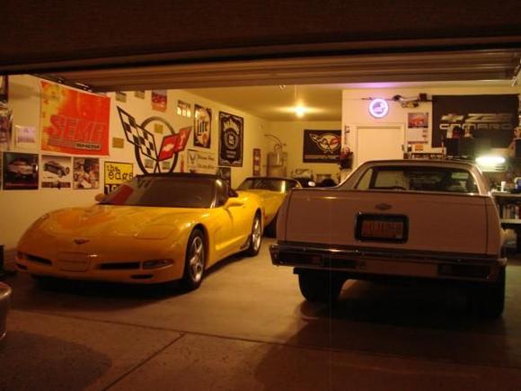 Girls in the garage