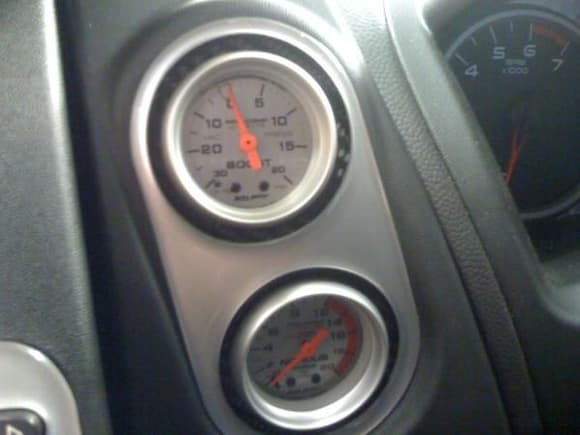 GXP dyno and project pics..BOOST gauge placement....looking toward the future for that turbo soon to come...GXP-TN2O