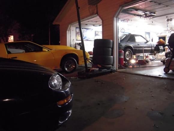 A night at the garage