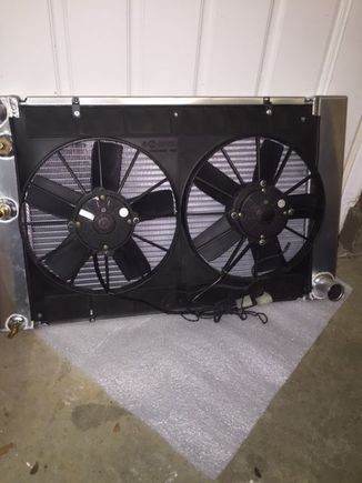 shrouded SPAL 11" duals