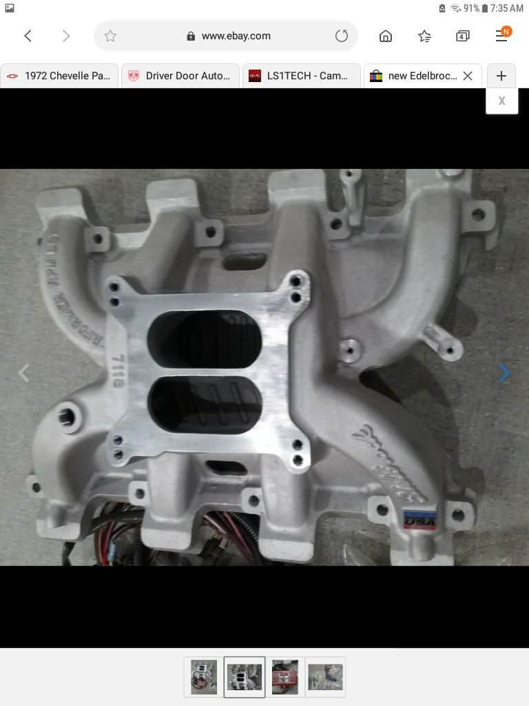  - Edelbrock 71187 intake manifold and Ignition box - Schenectady, NY 12303, United States