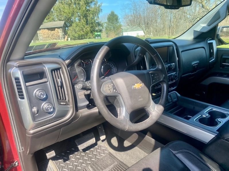 2014 Chevrolet Silverado 1500 - 2014 Chevrolet Silverado LTZ Z71 - Used - VIN 1GCVKSEC5EZ159937 - 65,300 Miles - 8 cyl - 4WD - Automatic - Truck - Red - Newville, PA 17241, United States