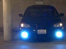 HID fog front view