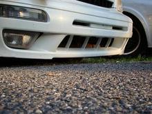 i think someone is sitting on it! lol :) almost this low