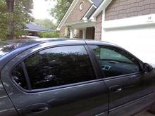 black out window trim