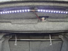 KCMaxx special rear strut brace
&amp;
LED trunk lights from Racingline