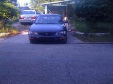 coming out of the drive way