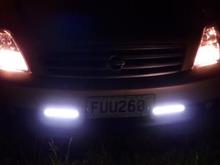 New daytime lights fitted and look good at night as well
