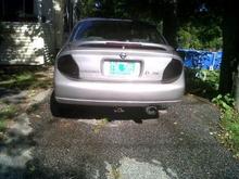 tinted the taillights and put an exhaust tip on i do plan on changing the exhaust tip
