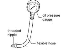oil pressure test gauge