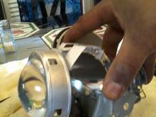 Taking stock lenses out replace with zkw-r
