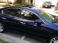 Just left the tint shop