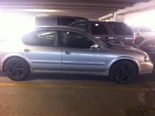 Nissan maxima 2002 plasti dip rims