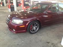 Driver side after install