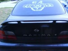 Back view of my 95 maxima.