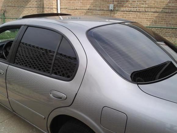 my 5% window tints finally done!!