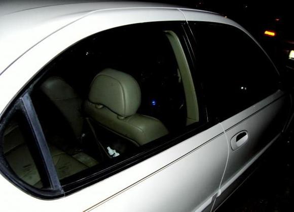 before tint