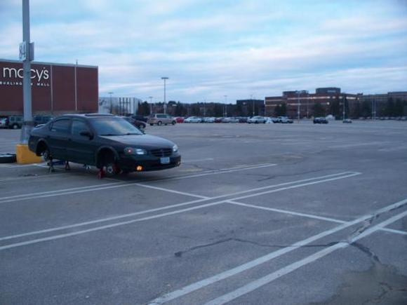 i only went in the mall for a minuet