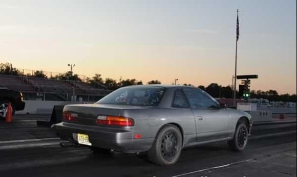 the old s13 at the strip