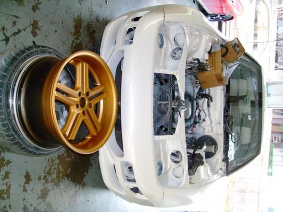 FERRARI'S FAIRLADY Z  GOLD 20'' PETROL
