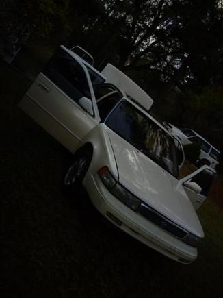 Her frist hand wash a few days after I got her home...im thinking about painting it white or blk not sure yet...