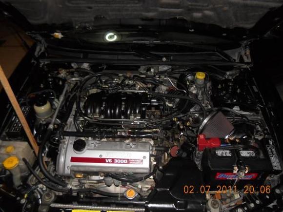Shiny Engine bay