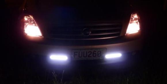New daytime lights fitted and look good at night as well
