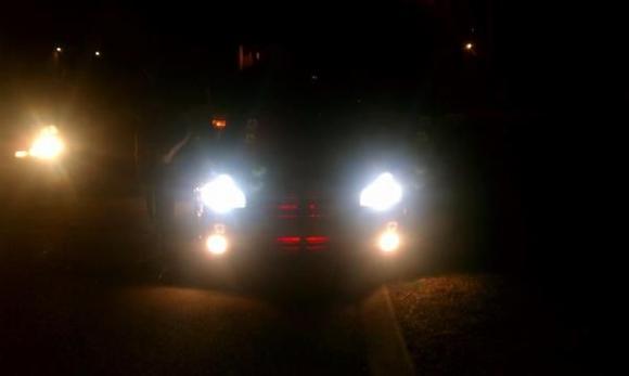 First night with leds