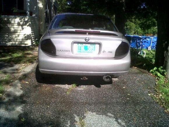 tinted the taillights and put an exhaust tip on i do plan on changing the exhaust tip