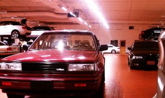 was taken inside of a bmw dealership i used to work at