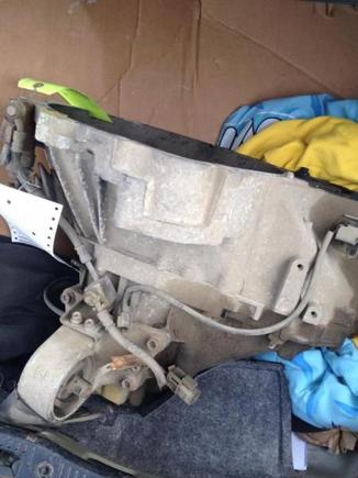 The transmission i drove to east freetown MA to get.