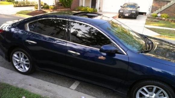 Just left the tint shop
