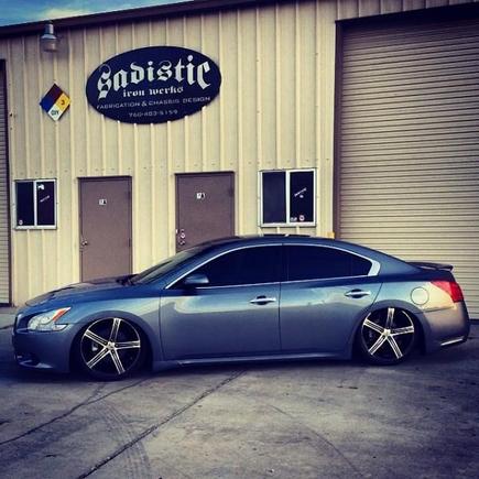 Bagged at sadistic iron werks