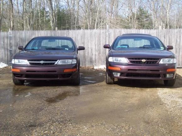 my 97 SE and the womans 97 GLE