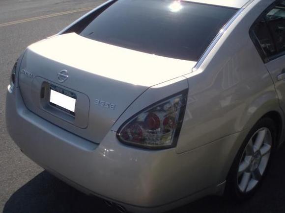 Led Tail lights before spoiler