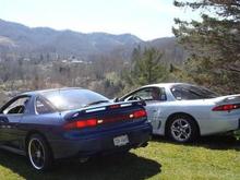 My and my lil's bro's cars