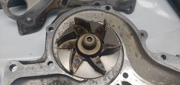 Water pump after 250k miles.  Amazing.