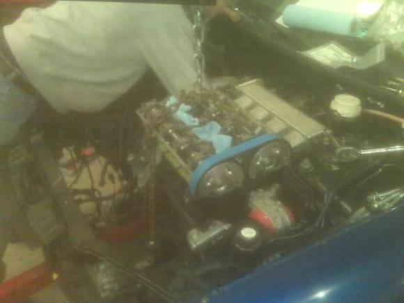 finangling it in