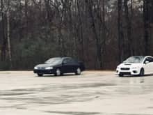 Had to crash the Subaru meet