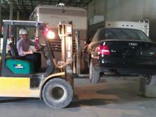 You got a fork lift?