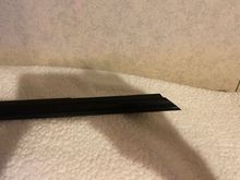 This end points towards the front of the car. 
