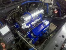 engine build in car