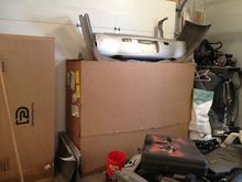 Theres the pieces. My old rear bumper cover was in 3 pieces...